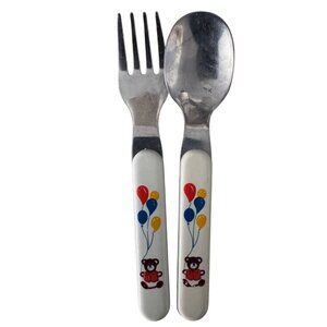 Set Fork & Spoon Child Stainless Steel Silverware
